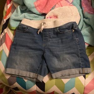 Girls Jean Shorts. No tags but never worn.